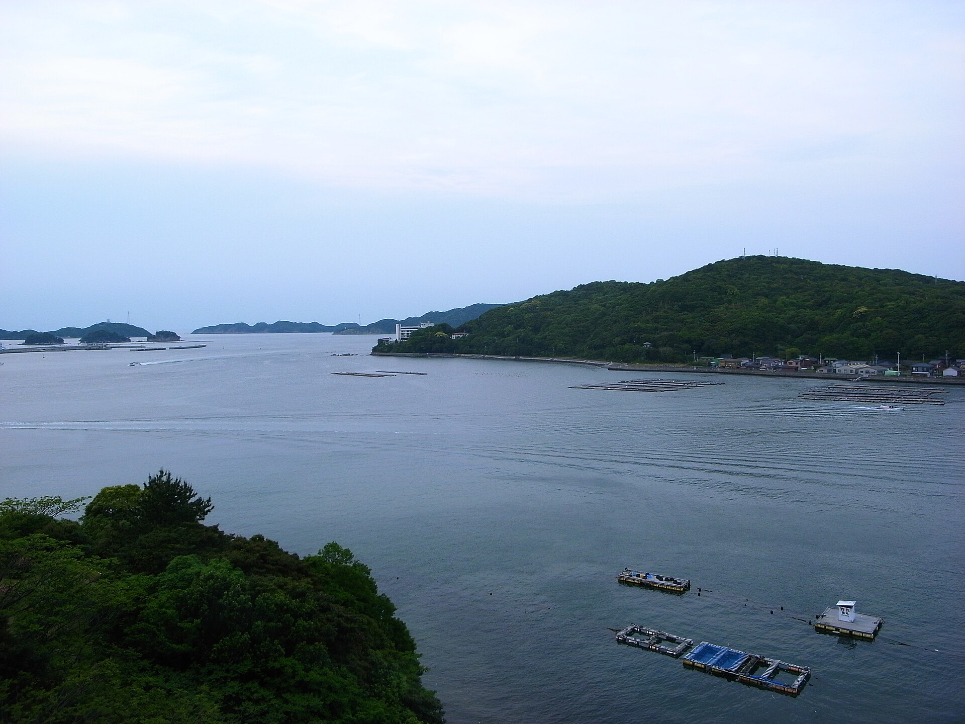 鳥羽の夏の風景